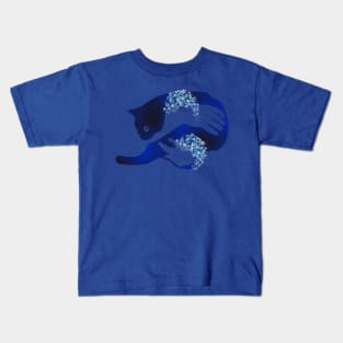 Blue Cat Kids T-Shirt